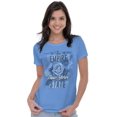 thumbnail image 3 of New York Cute State Flower Souvenir Women's T Shirt Ladies Tee Brisco Brands L, 3 of 6