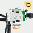 thumbnail image 3 of Car Accessories Auto Parts Products Bike Phone Mount Motorcycle Phone Holder Electric Mountain Car Handlebar Cell Mobile Stands Bicycle Scooter Treadmill Accessories Compatible 3.5-6.8 Phones, 3 of 6