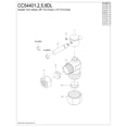 thumbnail image 3 of Kingston Brass CC54402DL 5/8-Inch O.D. Comp x 1/2-Inch O.D. Comp Quarter-Turn Angle Shut-Off Valve in Polished Brass, 3 of 5