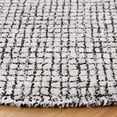 thumbnail image 4 of SAFAVIEH Abstract Dalia Geometric Area Rug, Ivory/Black, 6' x 6' Round, 4 of 9