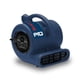 thumbnail image 1 of BlueDri 1/4 HP 900 CFM Air Mover para equipos de restauración de daños por agua Secador de alfombras Ventilador de piso Uso doméstico y de plomería, BDP-25, azul, 1 of 2