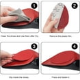 (2 Pairs) Pigskin NonSlip High Heel Cushion Inserts Arch Support