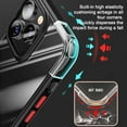 thumbnail image 3 of Lohuatrd Transparent Phone Case Soft Elastic Impact Resistant Shockproof Perfect Fit Cell Phone Protective Cover for iPhone 15, 3 of 8