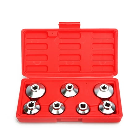 

Andoer 7pcs Oil Filter Socket Set Car Hand Remover Tool Kit 38inch Drive Car Fuel Filtering Device