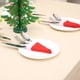 thumbnail image 4 of Accesorios de sombrero no tejido para cocina navideña, funda para cuchillo y tenedor, decoraciones para vajilla navideña, bolsa de soporte, 4 of 4
