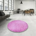thumbnail image 4 of Ahgly Company Machine Washable Indoor Rectangle Transitional Violet Purple Area Rugs, 8' x 12', 4 of 7