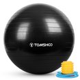 thumbnail image 1 of Irfora Pelota de Yoga gruesa de 45cm/55cm/65cm/75cm con bomba de pie para equilibrio de estabilidad Pilates ejercicio físico Irfora Bola de yoga, 1 of 7