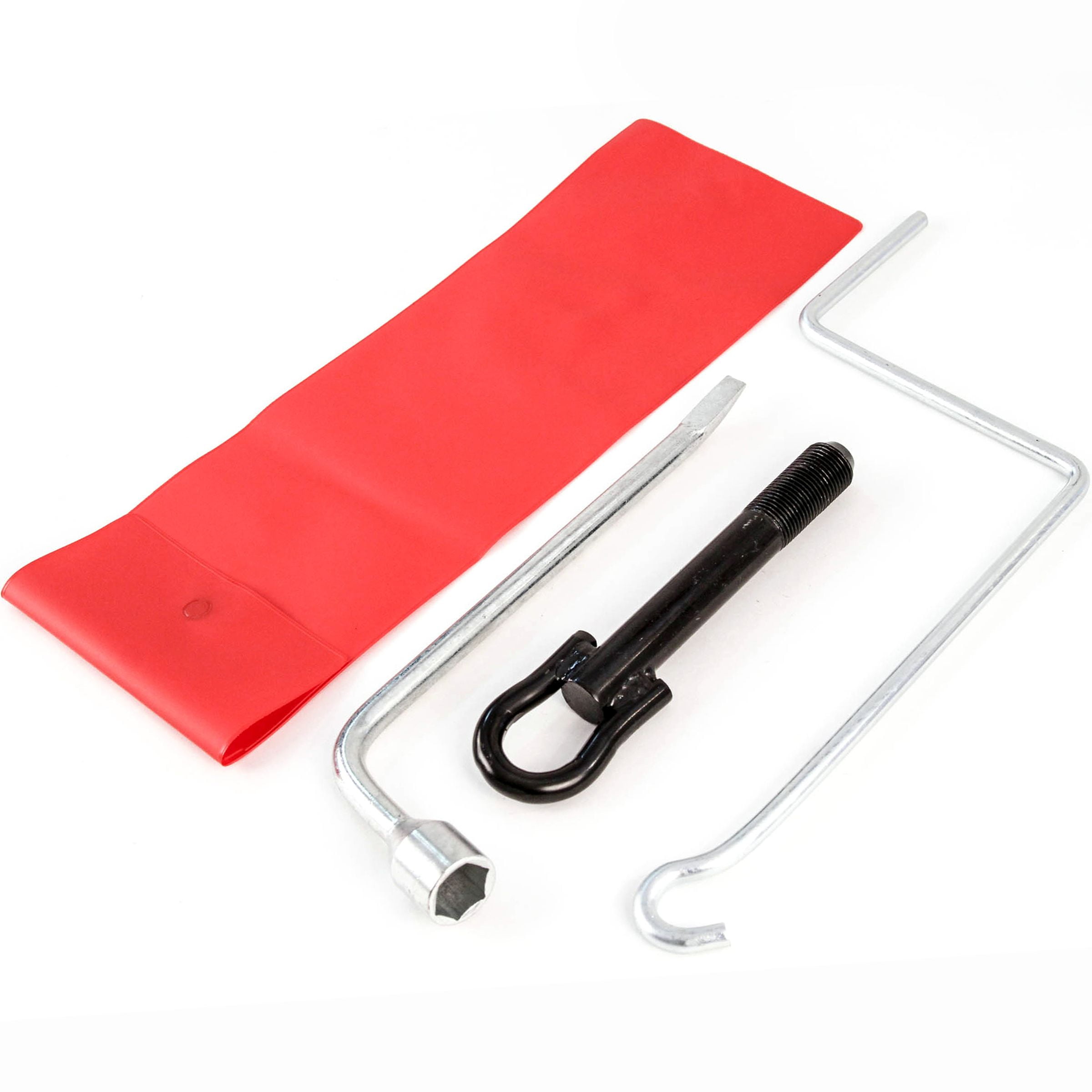 Red Hound Auto Spare Tire Tool Kit Compatible with Toyota Prius, Yaris