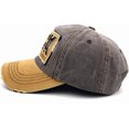 thumbnail image 3 of Men Women Rock Baseball Cap Washed Jeans Denim Distressed Destroyed, 3 of 4