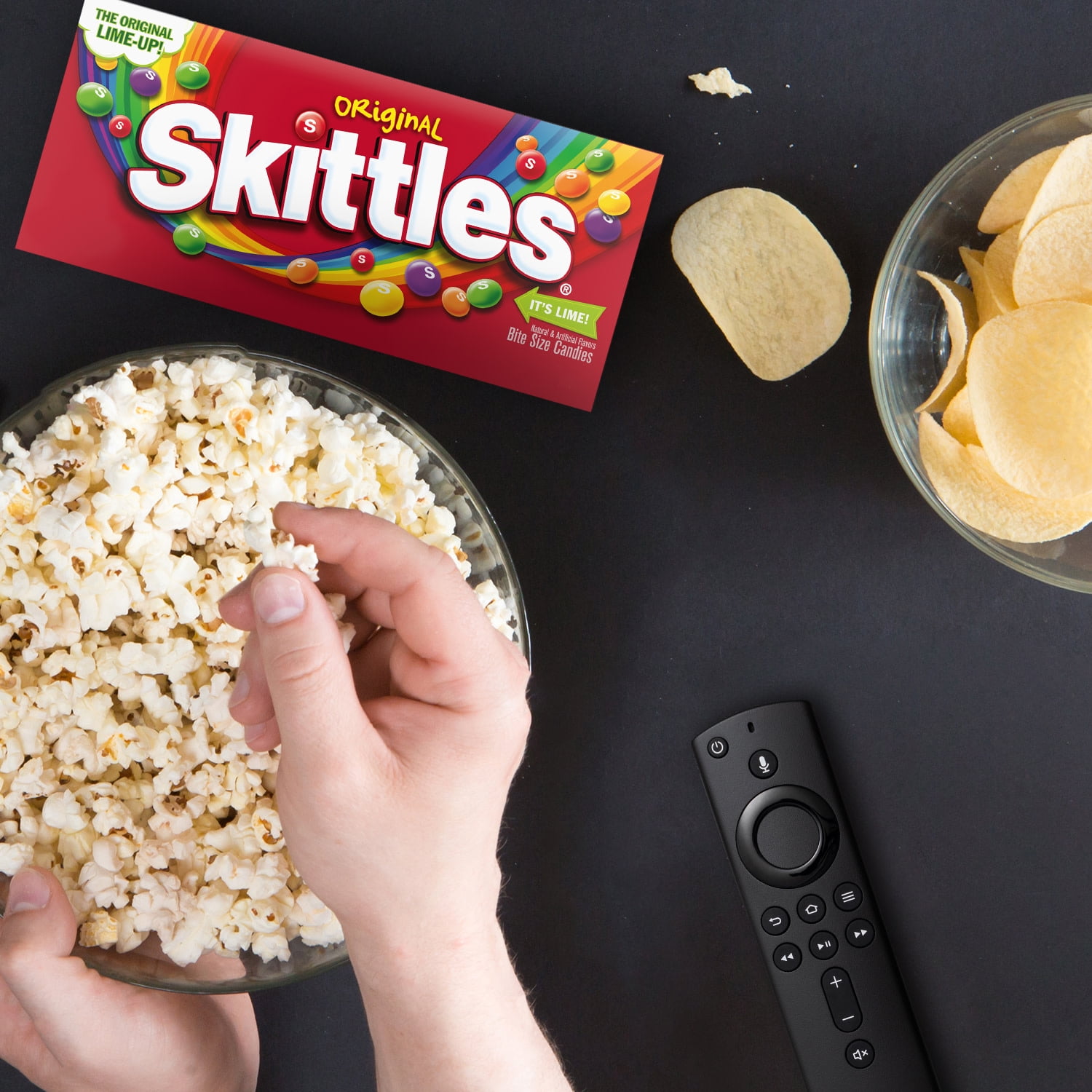 (3 pack) Skittles Original Fruity Chewy Candy Theater Box, 3.5 oz