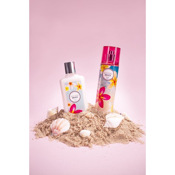 So French Perfumes Body Mist and Lotion Set, Bora Bora Beach, 2 Piece