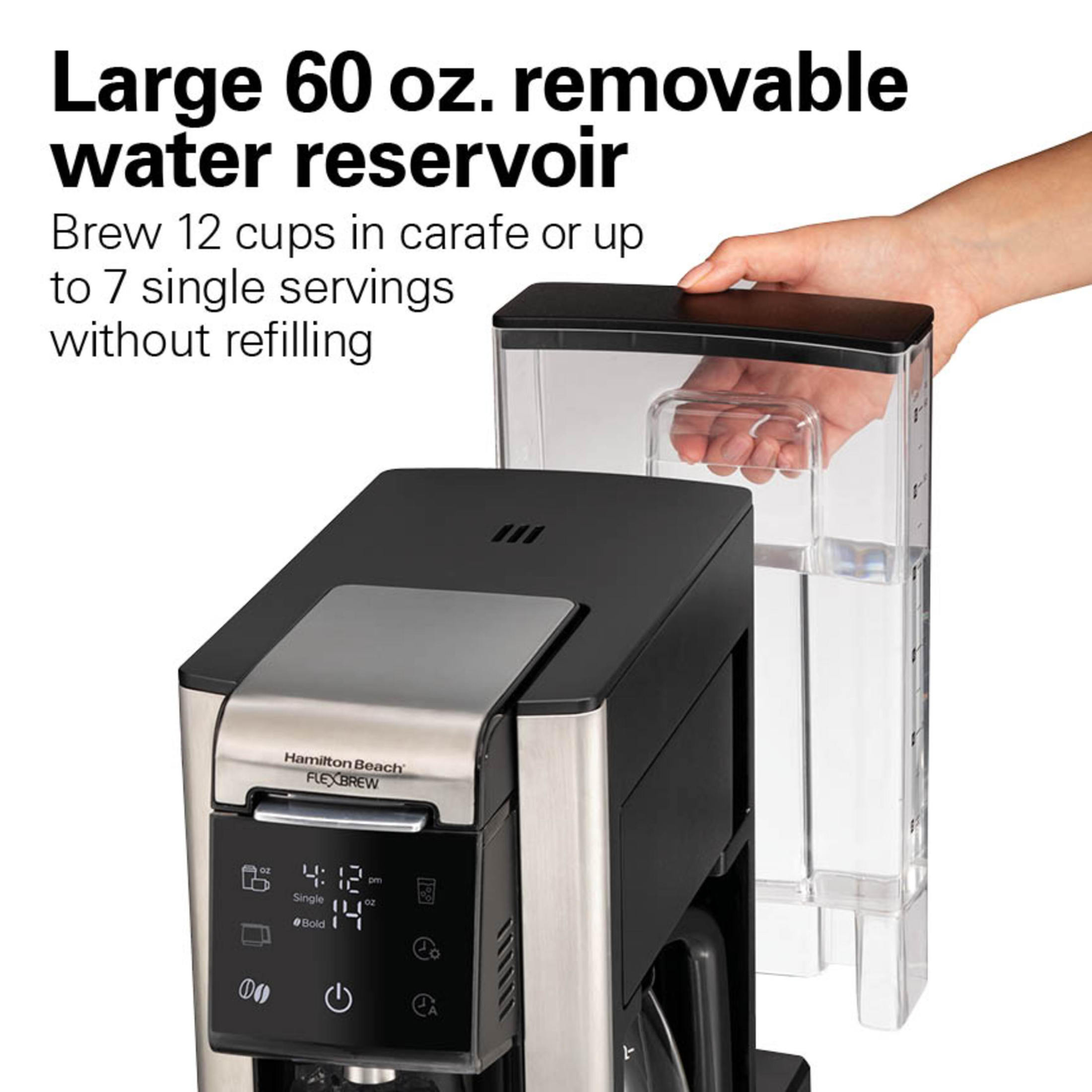 Hamilton Beach FlexBrew 5-in-1 Coffee Maker, Hot or Iced photo 6