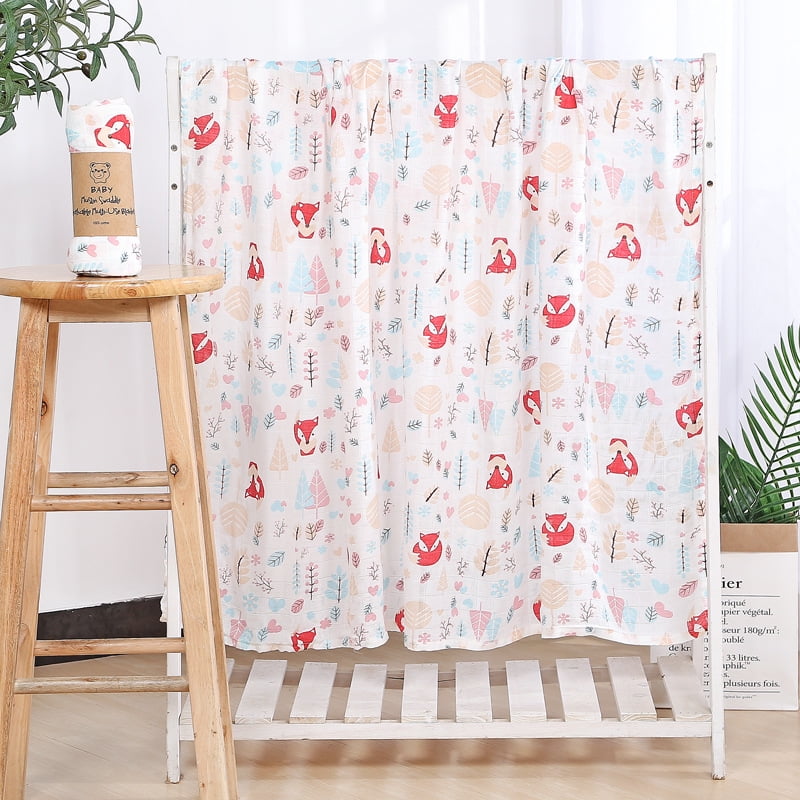 blanket number baby gender neutral numbers earth tones Muslim swaddle