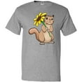 thumbnail image 3 of Inktastic Cute Chipmunk with Sunflower T-Shirt, 3 of 5