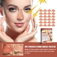 thumbnail image 2 of 1 Boîte 24 Pcs Patch Nasal Écran Solaire Été Extérieur Respirabilité Uv Confort Nasal Protection Solaire Soin Rafraîchissant Masque de Protection N6S5, 2 of 7