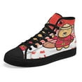 thumbnail image 6 of National of Canada Day Oh Canada High Top Canvas Shoes Sneakers Black Size 11.5, 6 of 6