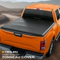 thumbnail image 4 of Stehlen 733469490456 Hidden Snap Tonneau Cover with Truck Bed LED Lights For Ram 1500 2009-2018 / Classic 2019-2022 / 2500 3500 2010-2018 6.4 Feet ( 76.8" ) Bed, 4 of 8