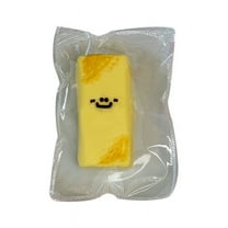 KOYPTL Realistic Durian Fruit Pulp Squishies Toys, Squishies Silicone Squeeze Toys, Soft Fidget Sensory Toys for Stress Relief, Squishies Fidget Toys for Adults Kids, Kids Christmas Stocking Stuffers