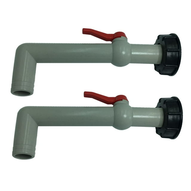 GROWTH TANK 2 Pcs IBC 1L Adaptateur de Réservoir d'Eau IBC Couvercle de Filetage Gros Outil Allongé