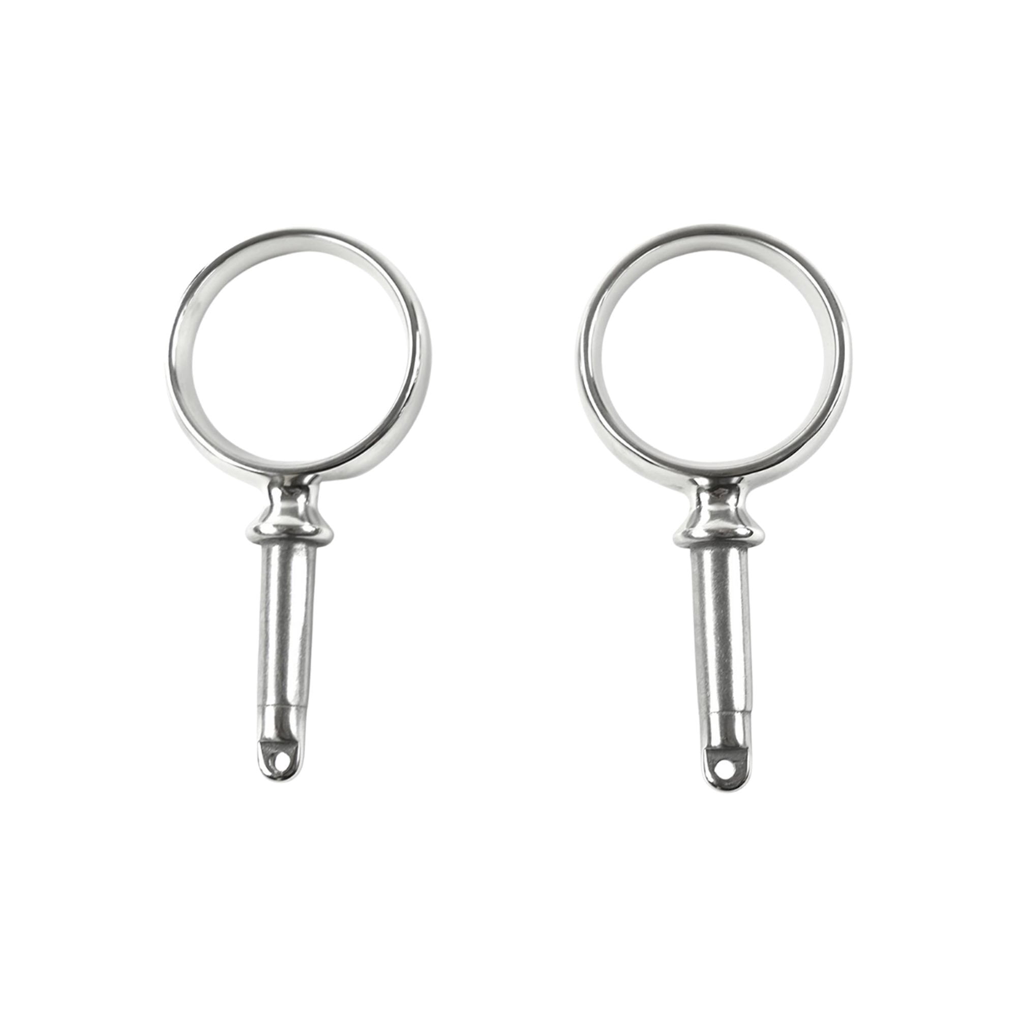 Marine City 316 Stainless-Steel Heavy-Duty 2-1/4 inches Round Rowlock ...