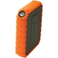 Blackweb 10,400 mAh Rugged Portable Battery 4X Extra Charges, Orange