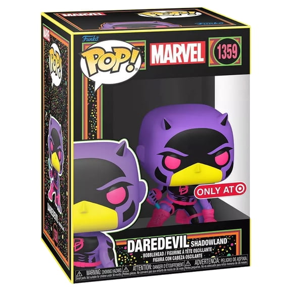 Funko Marvel Daredevil Shadowland Pop! Bobblehead Figure - Blacklight Limited Edition Exclusive