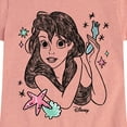 thumbnail image 3 of Disney - Ariel Sketch  - Toddler & Youth Girls Short Sleeve Graphic T-Shirt, 3 of 5