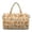 Capybara, variant on Capybara Large Quilted Duffle Bag for Women, Cute Weekender Travel Bag Carry On Overnight Gym Dance Bag with Zipper Pockets & Adjustable Strap