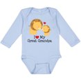 thumbnail image 3 of Inktastic I Love My Great Grandpa Boys or Girls Long Sleeve Baby Bodysuit, 3 of 5