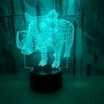 thumbnail image 3 of YSITIAN 3D LED Optical Illusion Acrylic Night Light with Remote & Smart Touch 7 Colors Changing（boar） YT-13861, 3 of 7