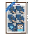 thumbnail image 3 of Minecraft - Simple Comic Steve Cry Wall Poster, 22.375" x 34" Framed, 3 of 5