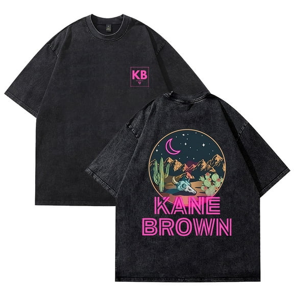 KANE BROWN T-shirt Crewneck Short Sleeve Tee Women Men Streetwear Tops Hip Hop Clothes Cotton T-shirt