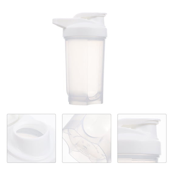 NICERIO White Sports Water Bottle Large Capacity Portable Reusable Water Dispenser