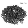 thumbnail image 2 of 200Pcs Nylon R-type Cable Clamp Organizer Cord Clips for Wire Management 3.1mm, 2 of 3