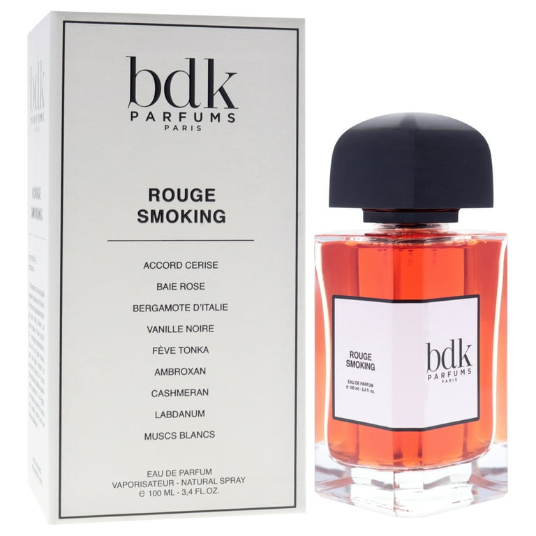 BDK Parfums Rouge Smoking EDP, Unisex Fragrance, Amber Scent, 3.4
