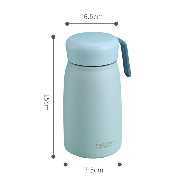 350ml Thermos Cup 304 Stainless Steel Water Bottle Mini Portable