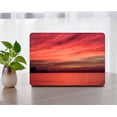 thumbnail image 1 of KSK KAISHEK Plastic Hard Shell Compatible with 2018/2019/2020/2021/2022 Release Newest MacBook Air 13 inch Touch ID Model: A1932/A2179/A2337 m1 Red series 0151, 1 of 5
