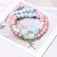 thumbnail image 1 of Accesorios envueltos doble estilo étnico pulsera de cerámica pulsera de cuentas mujer alto sentido, 1 of 6