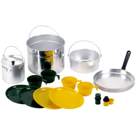 Stansport 4-Man 16-Piece Aluminum Cook Set