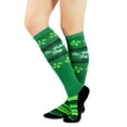 thumbnail image 4 of TeeHee Women's St. Patrick's Day Cotton Knee High Socks 3-Pack (Irish 2), 4 of 4