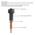 thumbnail image 4 of Hardened Steel Nozzle Kit, Heat Resistant Trimetal High Flow Nozzles Fast Heat Transfer 0.4mm Rustproof  for 3D Printer, 4 of 7
