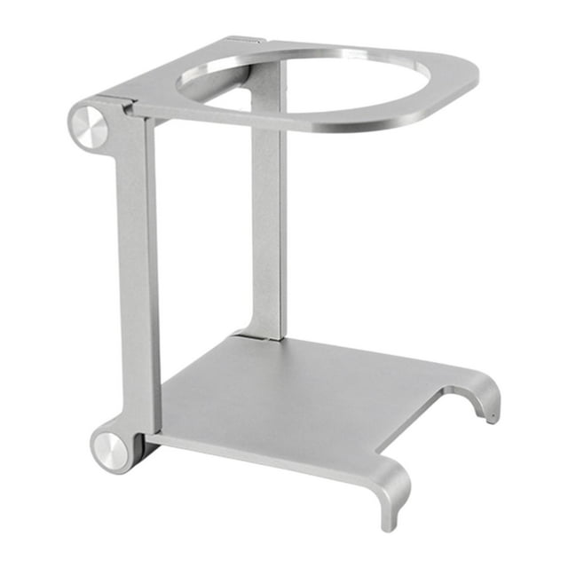 Soporte plegable de aluminio para elaboración manual, soporte para gotero de café, pequeño dispositivo plegable para acampar, soporte de café grande