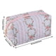 thumbnail image 3 of Bolsa de cosméticos de gran capacidad con estampado floral y doble cremallera. Organizador de maquillaje de viaje para guardar artículos de aseo y material de oficina., 3 of 5