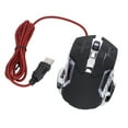 thumbnail image 3 of Computer Mouse Wired, Simple Operation Gaming Mouse Wired Drive Free  for Office for Home, 3 of 7