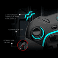 thumbnail image 3 of Control Gamer Harrow Pro G808-pro Multiplataforma Iluminado, 3 of 6