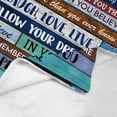 thumbnail image 3 of LHSHID Custom Blanket to my Granddaughter from Grandma & Grandpa Believe in yourself and remember to be awesome Personalized Blanket, 3 of 4