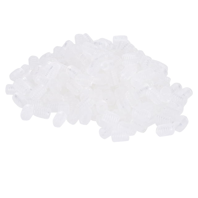 Transparent Rope Buckle,400Pcs Adjustment Buckle Silicone Anti Slip Buckle Rope Adjustment Buckle True to Its Promise