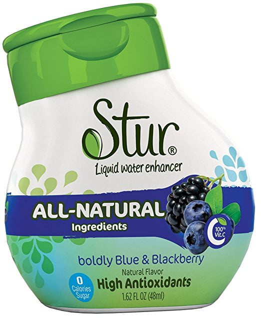 Stur Liquid Water Enhancer, Blue and Blackberry, 5 Pack