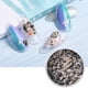 thumbnail image 1 of Adornos para uñas con conchas naturales en estilo japonés, decoración 3D con piedras irregulares y brillo cristalino, ideal para diseño de uñas artísticas., 1 of 6