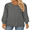 Dark Gray, variant on Plus Size Tunic Tops for Women Casual Cute Oversized Tees Chic Long Sleeve Shirts Dark Gray XL